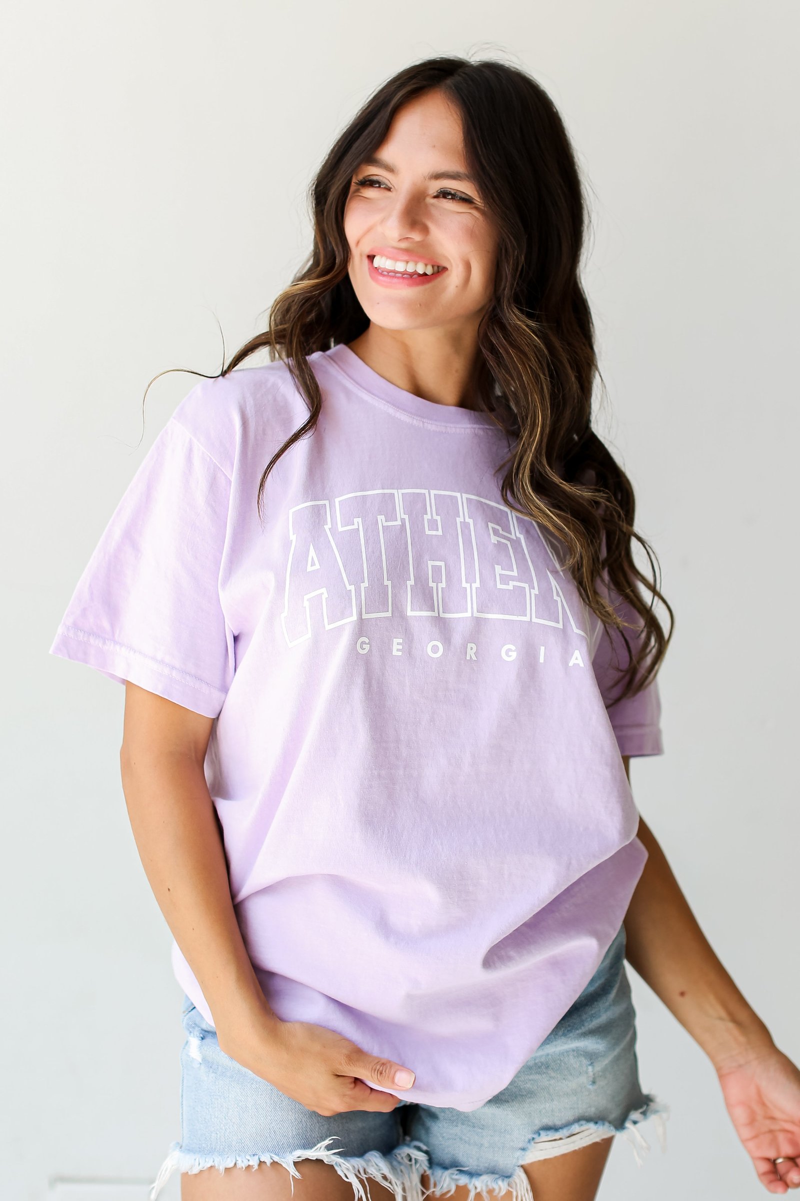 Lavender Athens Georgia Tee