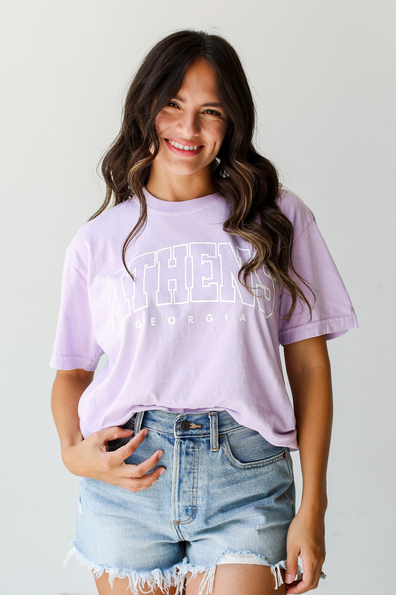 Lavender Athens Georgia Tee