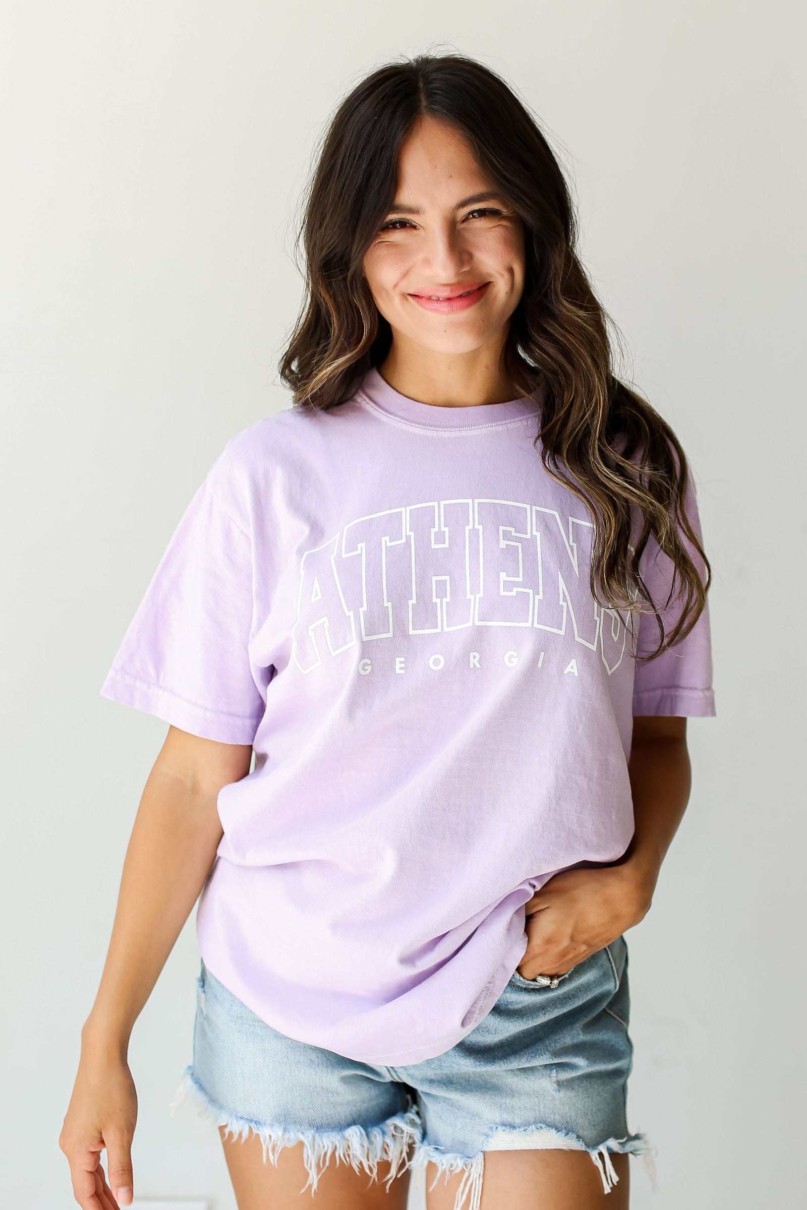 Lavender Athens Georgia Tee