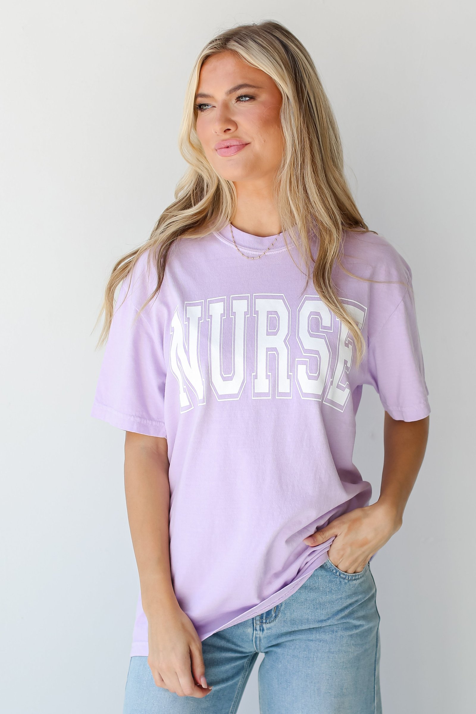 Lilac Nurse Tee