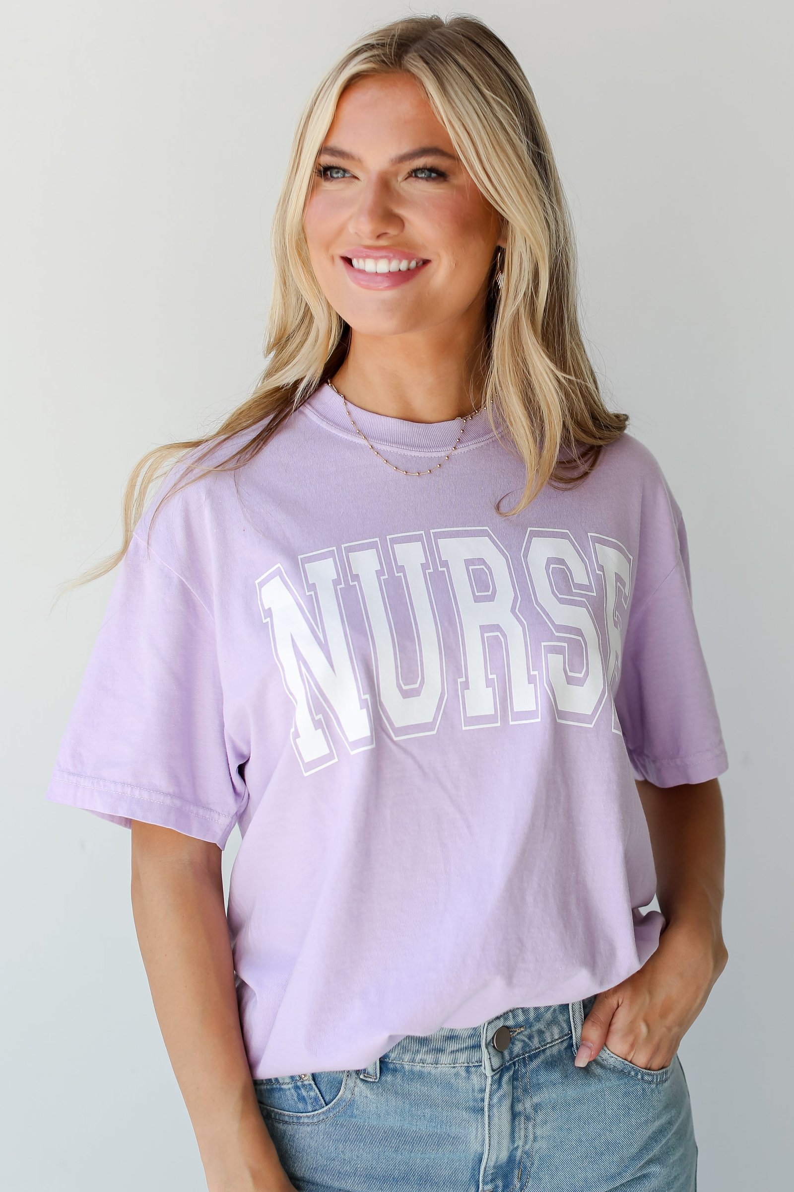 Lilac Nurse Tee